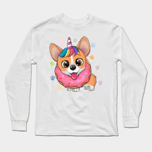 Cute Corgi Long Sleeve T-Shirt